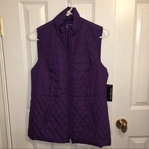 girl’s small purple Kim Rogers vest